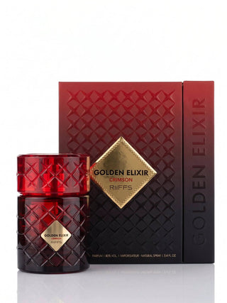 RIIFFS - GOLDEN ELIXIR CRIMSON 3.4FL.OZ EDP SPRAY MEN AND WOMEN by Riiffs