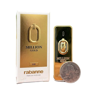 PACO RABANNE MILLION GOLD ELIXIR (M) PARFUM INTENSE 5ML MINIATURE by The Mini Scent Store
