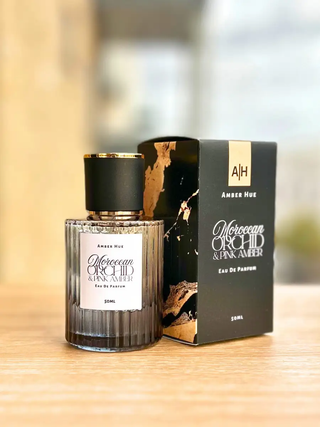 Perfume - Moroccan Orchid & Pink Ambe- Eau De Parfum by Amber Hue Candles