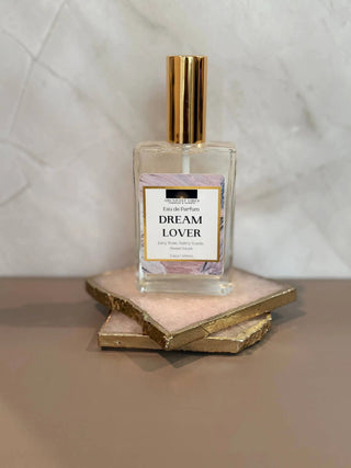 Dream Lover 3.4oz Eau de Parfum (Rose, Jasmine, Suede, Musk) by Abundant Vibes Candles & Scents