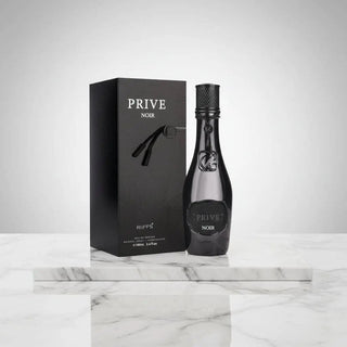RIIFFS - PRIVE NOIR BLACK CHAMPAGNE BOTTLE 3.4FL.OZ EDP SPRAY FOR MEN by Riiffs