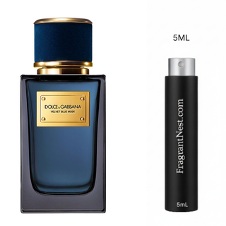 Dolce & Gabbana Velvet Blue Musk Eau De Parfum Travel Spray | Sample