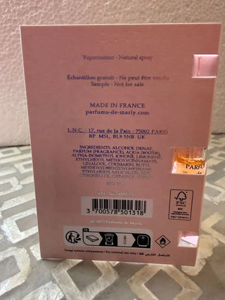 PARFUMS DE MARLY DELINA EXCLUSIF (W) PARFUM 1.5ML VIALS by The Mini Scent Store