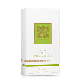 Lattafa Musk Wild Vanille by Lattafa Eau De Parfum Spray (Unisex) 3.4 oz (Women)