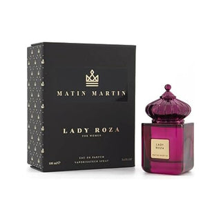 Lady Roza by Matin Martin 100ml Eau de Parfum bottle