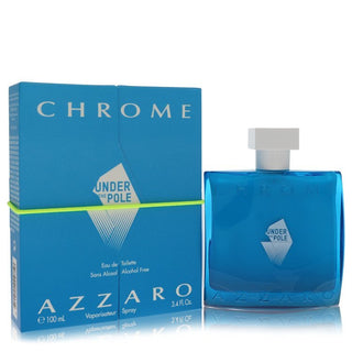 Azzaro Chrome Under The Pole Eau de Toilette Spray Alcohol Free 3.4 oz for Men