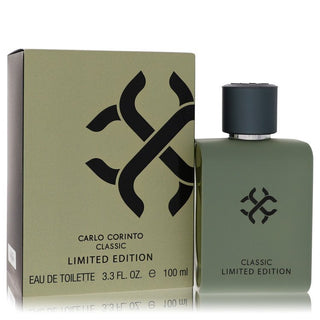 Carlo Corinto Eau de Toilette Spray 3.3 oz for Men (Limited Edition)