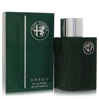 Alfa Romeo Green Eau de Toilette Spray 4.2 oz for Men