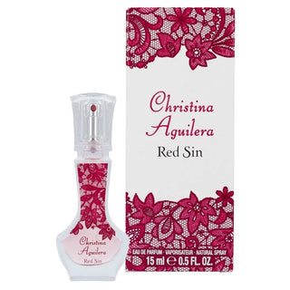 Christina Aguilera Red Sin Eau De Parfum Spray - 0.5 FL OZ / 15 ML by The Mini Scent Store
