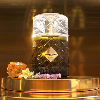 ARABIYAT PRESTIGE - GOLDEN ELIXIR RESERVE EXTRAIT DE PARFUM | 3.4FL.OZ | FOR MEN AND WOMEN by Riiffs