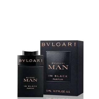 BULGARI MAN IN BLACK/BULGARI EDP SPLASH MINI 0.17 OZ (5.0 ML) (M) by The Mini Scent Store