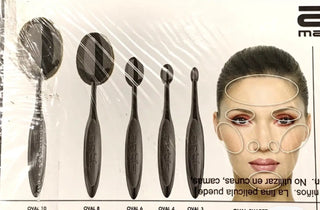 Artis Elite Makeup Brushes set of 10 pieces by CosmeFibre New in Box by The Mini Scent Store