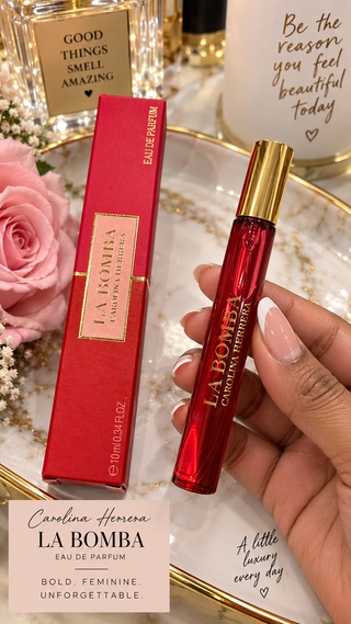 La Bomba by Carolina Herrera EDP 10 ml Travel Spray by The Mini Scent Store