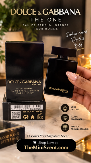 Dolce & Gabbana Pour Homme Eau De Parfum Intense for Men 5ml mini by The Mini Scent Store