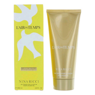 L'air du Temps by Nina Ricci, 6.8 oz Tender Shower Gel for Women (Lair)