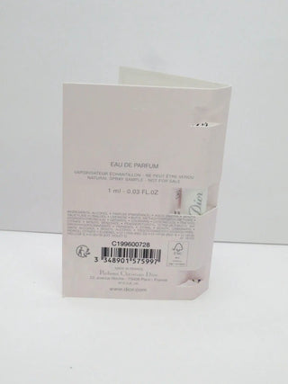 Miss Dior by Christian Dior PARFUM SPRAY VIAL 1ML on CARD for WOMEN by The Mini Scent Store