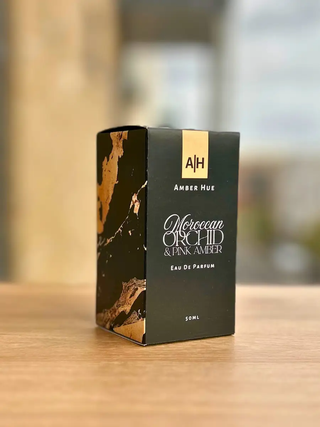 Perfume - Moroccan Orchid & Pink Ambe- Eau De Parfum by Amber Hue Candles
