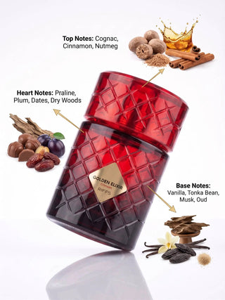 RIIFFS - GOLDEN ELIXIR CRIMSON 3.4FL.OZ EDP SPRAY MEN AND WOMEN by Riiffs
