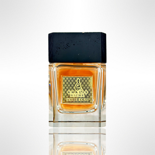 Khalis Amber Oud 3.4oz perfume bottle